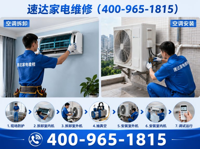 南昌空调拆装展示图